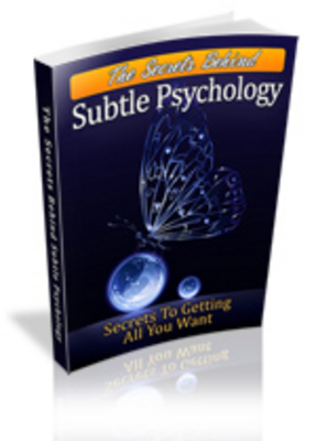 Product picture The Secrets Behind Subtle Psychology - MRR