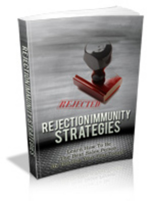 Product picture Rejection Immunity Strategies - Mrr+Free Bonus