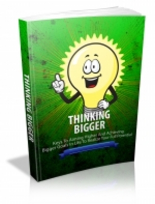 Product picture Thinking Bigger - Mrr+Free Bonus