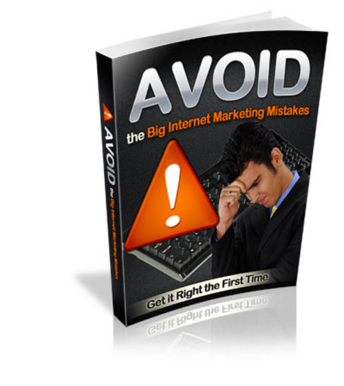 Product picture Avoid the Big Internet Marketing Mistakes - MRR