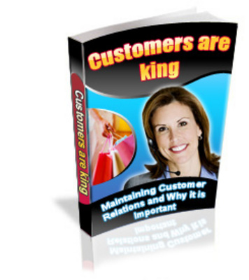 Product picture Customers are King - PLR