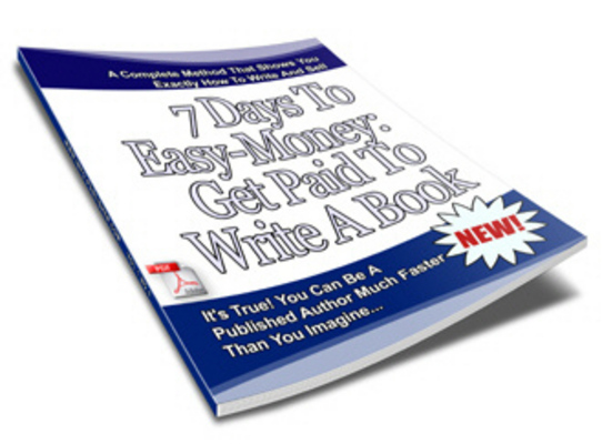 Product picture Get Paid To Write A Book - PLR