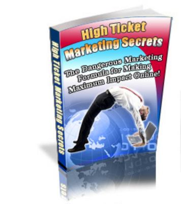 Product picture High Ticket Marketing Secrets - PLR+bonus