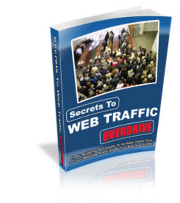 Product picture SECRETS TO WEB TRAFFIC OVERDRIVE - plr+bonus