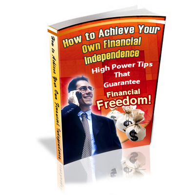 Product picture How to Achieve Your Own Financial Independence - plr+bonus