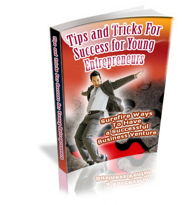 Product picture Tips and Tricks Success for Young Entrepreneurs-plr+bonus