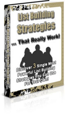 Product picture List Building Strategies That Really Work - plr