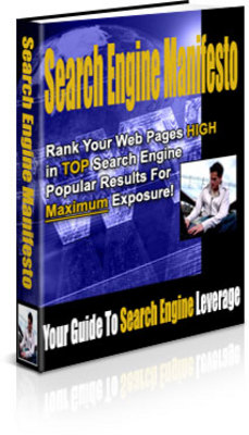 Product picture Search Engine Manifesto - plr+bonus