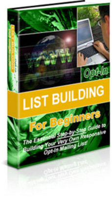 Product picture Opt-in List Building for Beginners - plr